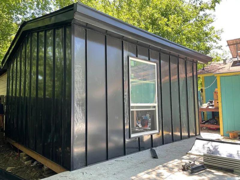 Black standing seam metal wall panels for Roof Inspection in Crossville